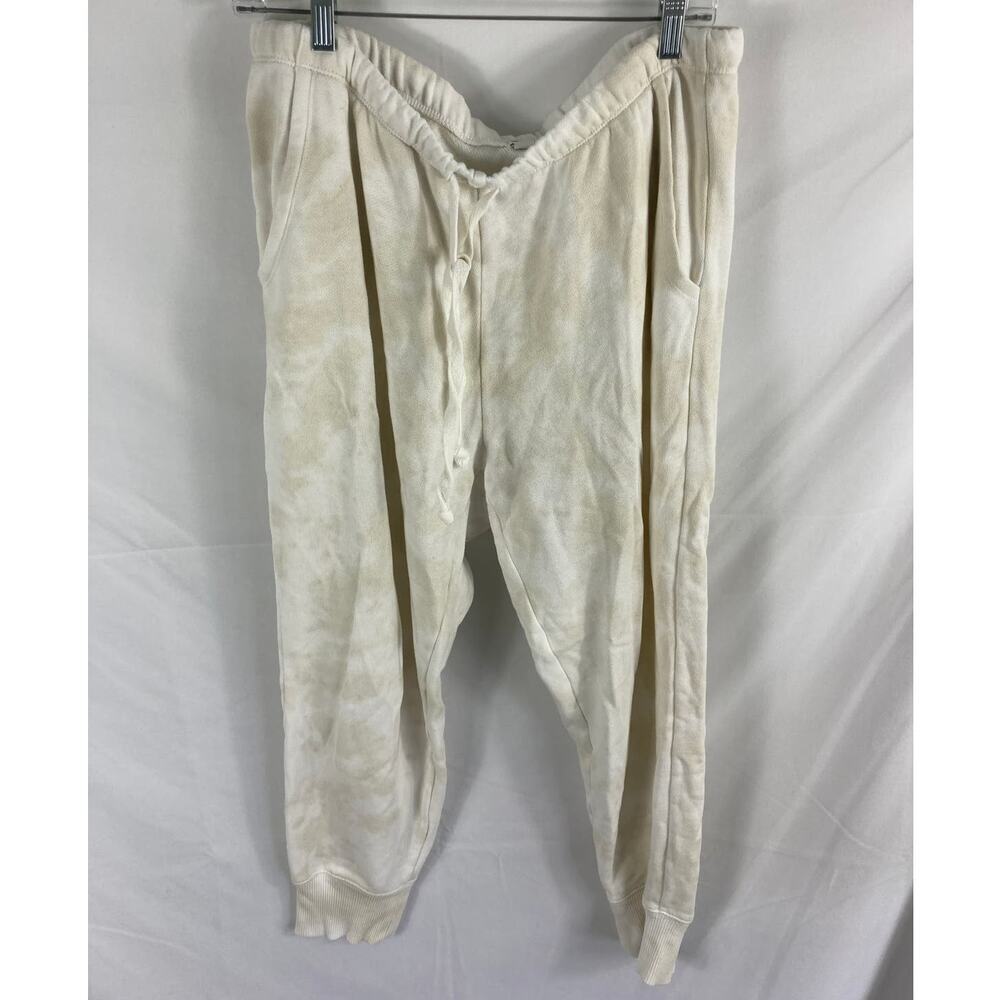Women’s Cream Tie-Waist Aerie Jogger Lg.